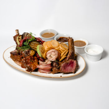 Асорті з м’яса та овочів гриль