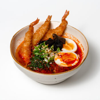 Рамен з креветками